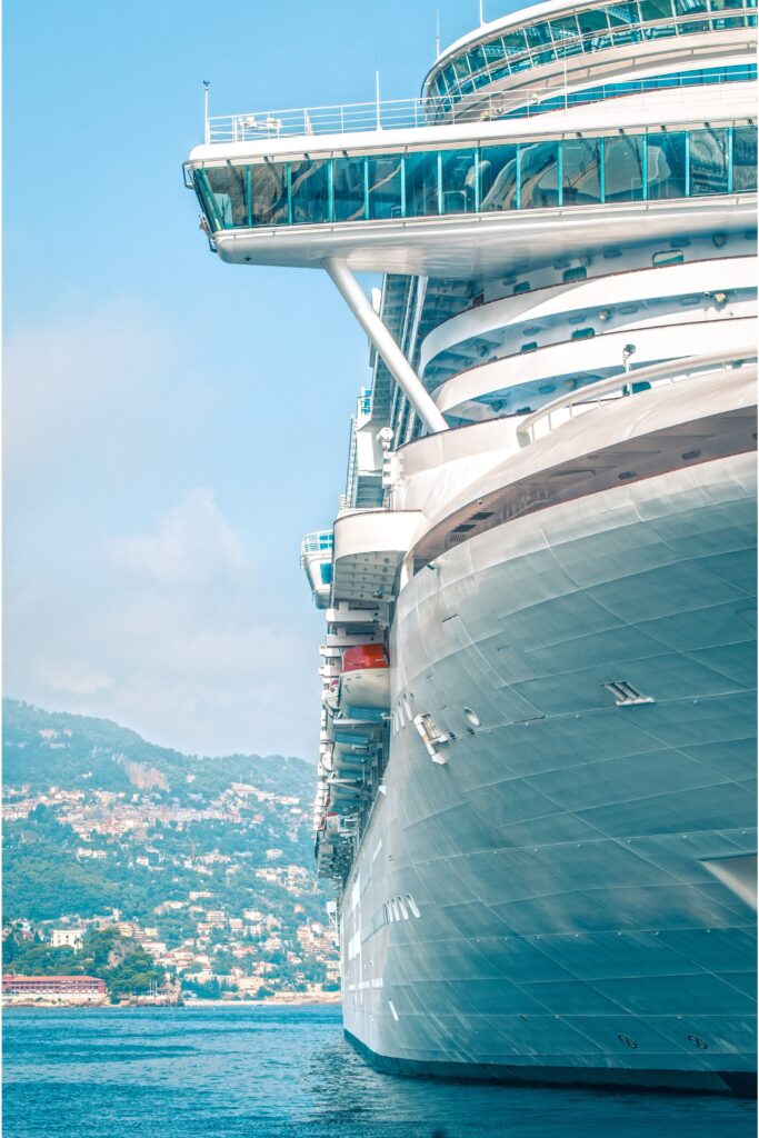 Cruise ship in harbour