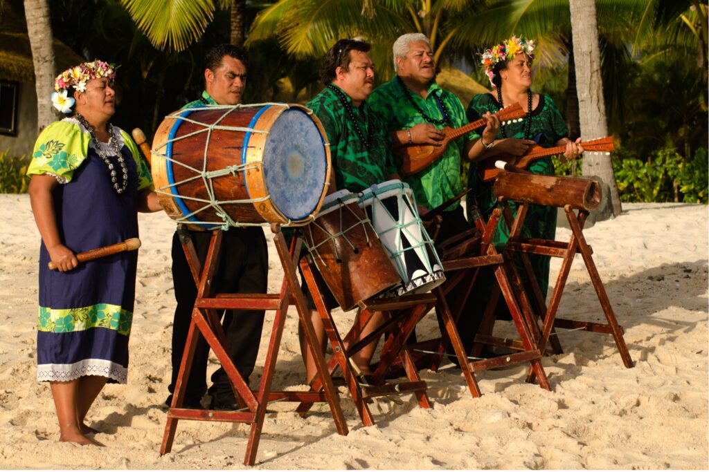Polynesian musicians